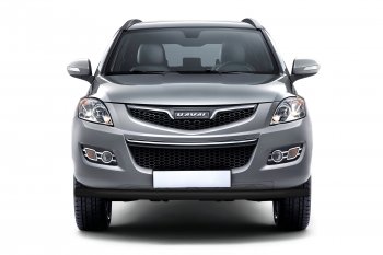 5 519 р. Защита переднего бампера Petroil Tuning (Ø63 мм)  Haval H5 (2020-2023) рестайлинг (Сталь с полимерным покрытием в цвет: черный ❞Шагрень❝)  с доставкой в г. Кемерово. Увеличить фотографию 2