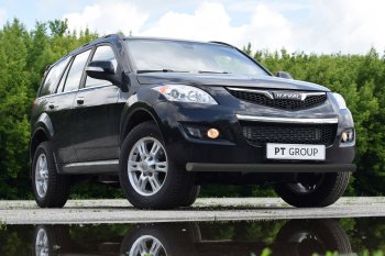 5 519 р. Защита переднего бампера Petroil Tuning (Ø63 мм)  Haval H5 (2020-2023) рестайлинг (Сталь с полимерным покрытием в цвет: черный ❞Шагрень❝)  с доставкой в г. Кемерово. Увеличить фотографию 3