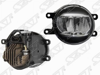 Правая противотуманная фара SAT (LED) Toyota Corolla E150 седан дорестайлинг (2006-2010)