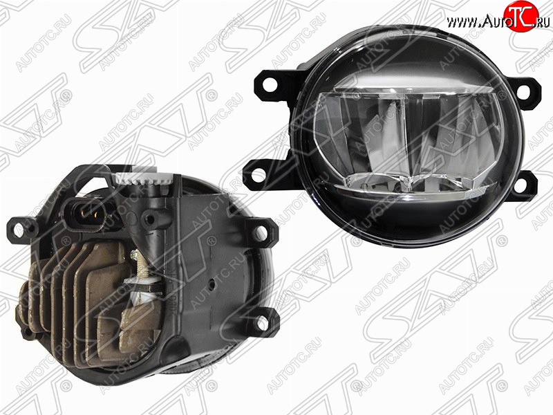 1 059 р. Правая противотуманная фара SAT (LED)  Hino 300, Lexus 300, Toyota 4Runner (N280), Allion (T260), Aqua (P10), Auris (E150), Avensis (T250 седан,  T250 универсал,  T270 универсал,  T270 седан), bB (2), Belta/Yaris (XP90), C-HR (NGX10, ZGX10), Camry (XV40,  XV50,  XV55,  XV70), Corolla (E150), Corolla Axio ((E140) седан), Corolla Fielder (E140), Corolla Rumion (E150), Fortuner (AN160), Harrier (XU60), Highlander (XU40), IQ, Ist (XP60,  XP110), Land Cruiser (200), Land Cruiser Prado (J150), Mark X (X130), Matrix (E140), Premio (T260), Prius (XW30,  Alfa лифтбек), Ractis, RAV4 (XA30,  XA305), Venza (GV10), Vitz (XP90,  XP130), Wish (XE20), Yaris (XP90,  XP130)  с доставкой в г. Кемерово