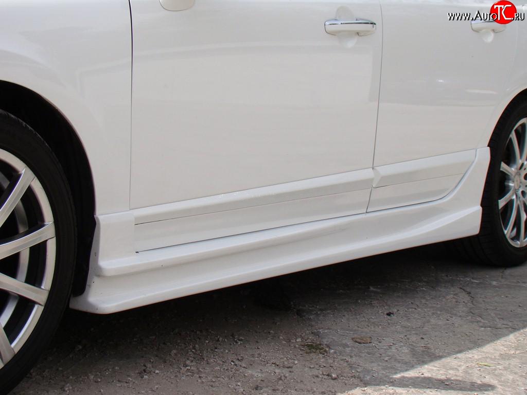15 999 р. Пороги накладки INGS Extreem  Honda Civic  FD (2005-2011) седан дорестайлинг, седан рестайлинг (Неокрашенные)  с доставкой в г. Кемерово