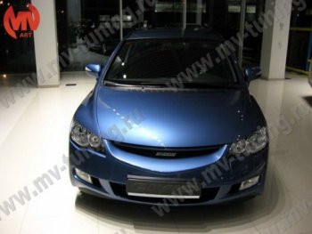 Решетка радиатора MUGEN Honda Civic  FD (2005-2008) седан дорестайлинг