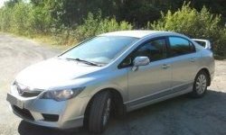 1 649 р. Реснички на фары CT Honda Civic FD седан дорестайлинг (2005-2008) (Неокрашенные)  с доставкой в г. Кемерово. Увеличить фотографию 3
