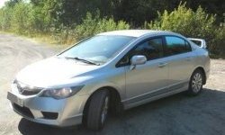 5 249 р. Спойлер Mugen-Style Honda Civic FD седан дорестайлинг (2005-2008) (Неокрашенный)  с доставкой в г. Кемерово. Увеличить фотографию 3