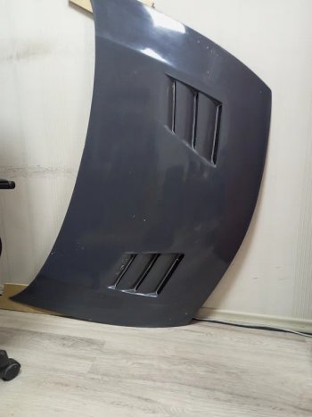 27 999 р. Пластиковый капот Mugen Style  Honda Civic  FD (2005-2011) седан дорестайлинг, седан рестайлинг (Неокрашенный)  с доставкой в г. Кемерово. Увеличить фотографию 3