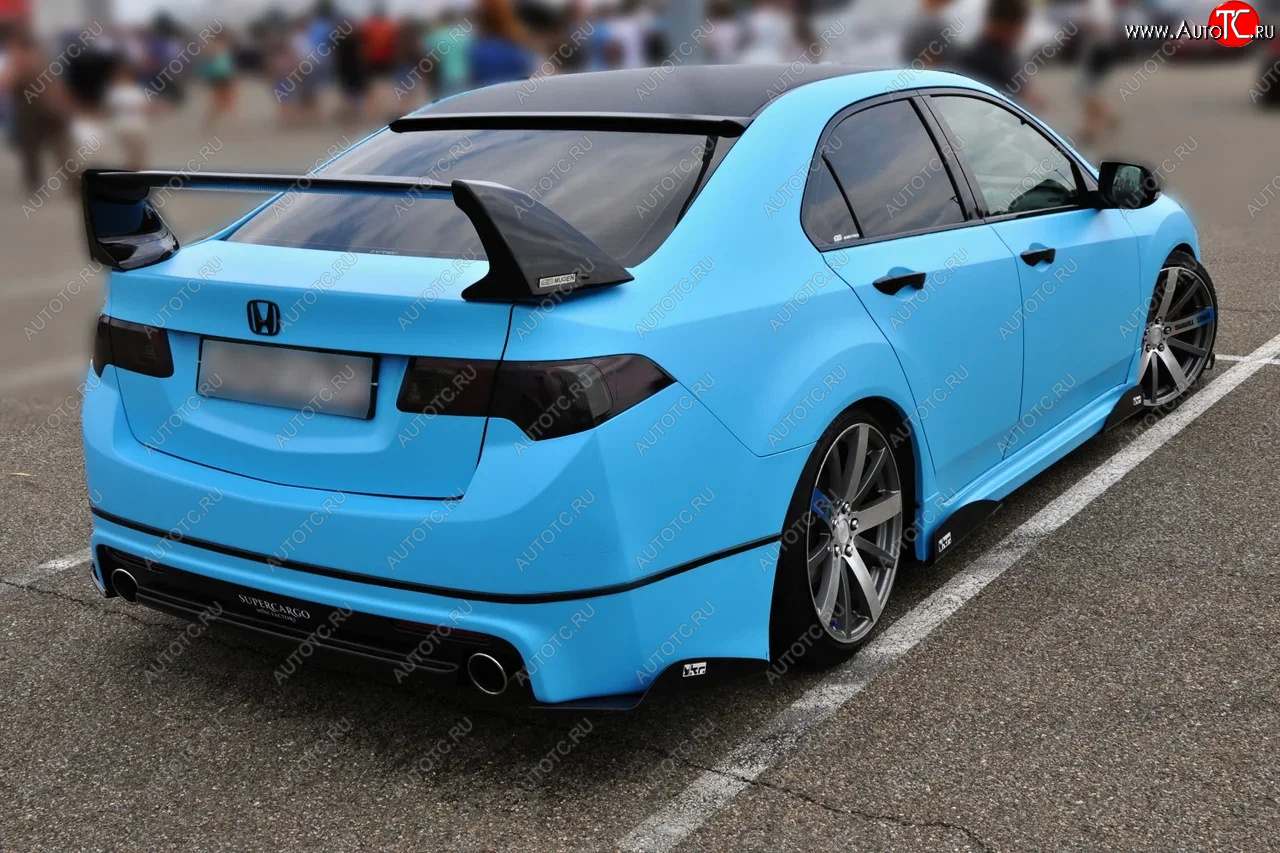 6 549 р. Спойлер Mugen  Honda Civic  FD (2005-2011) седан дорестайлинг, седан рестайлинг (Неокрашенные)  с доставкой в г. Кемерово