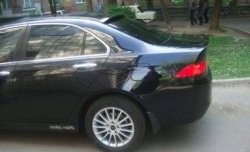 4 399 р. Козырёк на заднее стекло CT Honda Accord 7 CL седан дорестайлинг (2002-2005) (Неокрашенный)  с доставкой в г. Кемерово. Увеличить фотографию 2