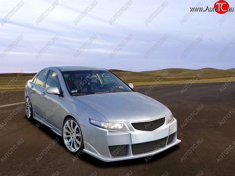 13 299 р. Пороги накладки D.J. Honda Accord 7 CL седан дорестайлинг (2002-2005)  с доставкой в г. Кемерово