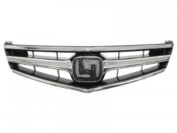 Решетка радиатора SAT (с хром молдингом) Honda Accord ( 7 CL,  7 CM) (2005-2008) седан рестайлинг, универсал рестайлинг