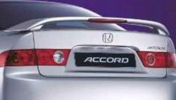 5 499 р. Спойлер CT Honda Accord 7 CL седан дорестайлинг (2002-2005) (Неокрашенный)  с доставкой в г. Кемерово. Увеличить фотографию 2