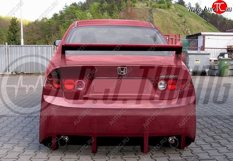 27 999 р. Задний бампер D.J. Honda Accord 7 CL седан дорестайлинг (2002-2005)  с доставкой в г. Кемерово