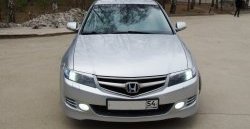 849 р. Реснички Evolution Honda Accord 7 CL седан дорестайлинг (2002-2005) (Неокрашенные)  с доставкой в г. Кемерово. Увеличить фотографию 5