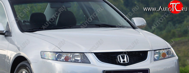 13 649 р. Металлический капот Signeda Honda Accord 7 CL седан дорестайлинг (2002-2005) (неокрашенный)  с доставкой в г. Кемерово