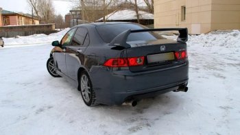 6 999 р. Спойлер Mugen Honda Accord 7 CL седан дорестайлинг (2002-2005) (Неокрашенные)  с доставкой в г. Кемерово. Увеличить фотографию 2