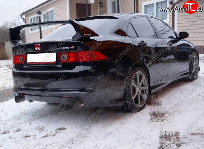 6 999 р. Спойлер Mugen Honda Accord 7 CL седан дорестайлинг (2002-2005) (Неокрашенные)  с доставкой в г. Кемерово