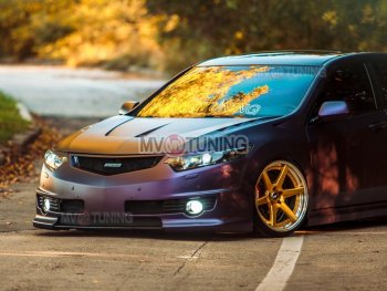 27 799 р. Передний бампер MUGEN Honda Accord 8 CU седан дорестайлинг (2008-2011) (Неокрашенный)  с доставкой в г. Кемерово. Увеличить фотографию 5