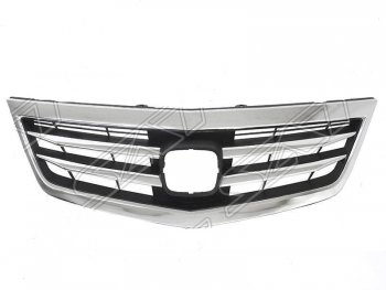 Решётка радиатора SAT (хром) Honda Accord ( 8 CU,  8 CW) (2011-2013) седан рестайлинг, универсал рестайлинг