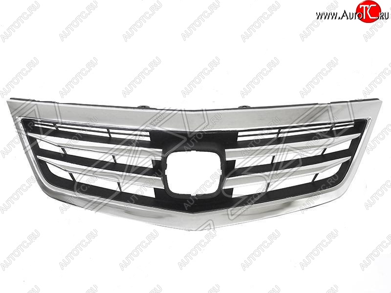 6 999 р. Решётка радиатора SAT (хром)  Honda Accord ( 8 CU,  8 CW) (2011-2013) седан рестайлинг, универсал рестайлинг  с доставкой в г. Кемерово