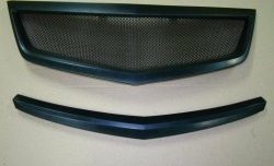5 349 р. Решётка радиатора Sport 3  Honda Accord ( 8 CU,  8 CW) (2011-2013) седан рестайлинг, универсал рестайлинг (Неокрашенная)  с доставкой в г. Кемерово. Увеличить фотографию 3
