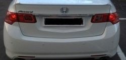 2 999 р. Лип спойлер Лезвие  Honda Accord  8 CU (2008-2011) седан дорестайлинг (Неокрашенный)  с доставкой в г. Кемерово. Увеличить фотографию 2