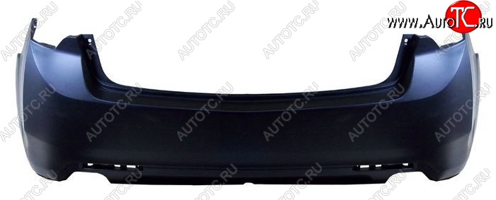 6 999 р. Бампер задний SAT Honda Accord 8 CU седан дорестайлинг (2008-2011) (Неокрашенный)  с доставкой в г. Кемерово