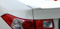 5 099 р. Накладка крышки багажника Elegance (липспойлер) Honda Accord 8 CU седан дорестайлинг (2008-2011) (Неокрашенный)  с доставкой в г. Кемерово. Увеличить фотографию 7