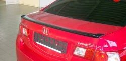 5 099 р. Накладка крышки багажника Elegance (липспойлер) Honda Accord 8 CU седан дорестайлинг (2008-2011) (Неокрашенный)  с доставкой в г. Кемерово. Увеличить фотографию 5