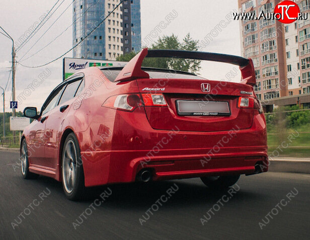 6 999 р. Спойлер Mugen  Honda Accord  8 CU (2008-2011) седан дорестайлинг (Неокрашенные)  с доставкой в г. Кемерово