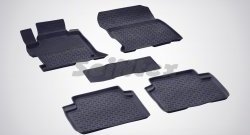 Износостойкие коврики в салон с высоким бортом SeiNtex Premium 4 шт. (резина) Honda Accord  9 CR (2013-2020) седан дорестайлинг, седан рестайлинг