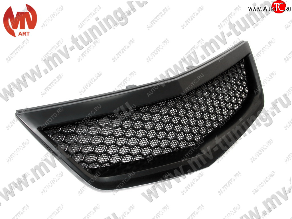 5 349 р. Решётка радиатора Sport  Honda Accord ( 8 CU,  8 CW) (2011-2013) седан рестайлинг, универсал рестайлинг (С сеткой, Неокрашенная)  с доставкой в г. Кемерово