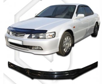 Дефлектор капота (CL1,CL3, CF3-CF5) CA-Plastic Honda Accord 6 CF седан дорестайлинг (1997-2000)