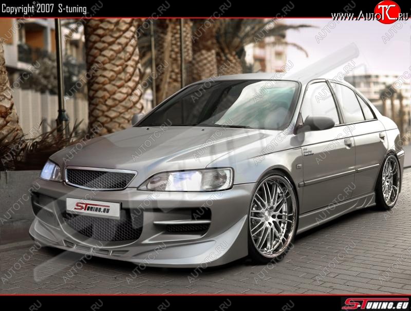 25 899 р. Передний бампер ST Honda Accord 6 CF седан дорестайлинг (1997-2000)  с доставкой в г. Кемерово