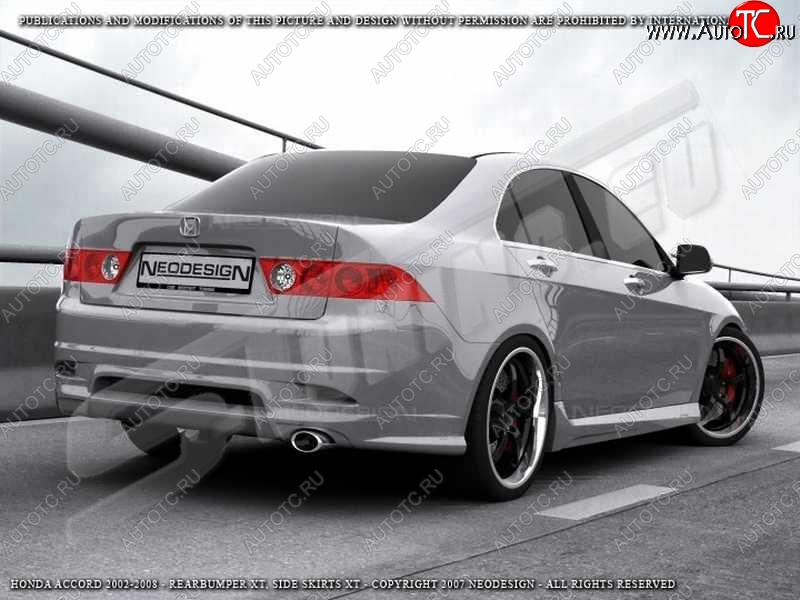 25 899 р. Задний бампер Neodesign Honda Accord 6 CF седан дорестайлинг (1997-2000)  с доставкой в г. Кемерово