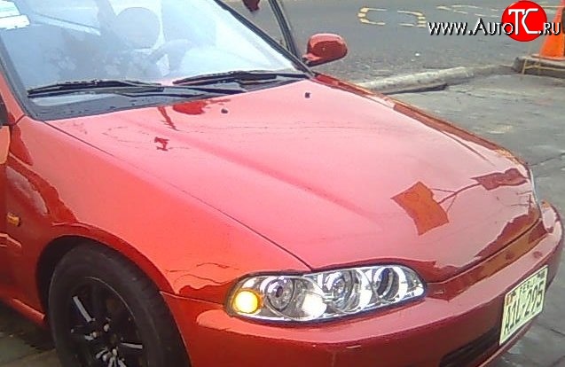 11 399 р. Пластиковый капот Standart Honda Civic EG седан (1992-1995)  с доставкой в г. Кемерово
