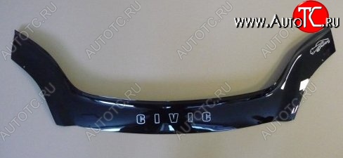 999 р. Дефлектор капота (хетчбек) Russtal Honda Civic ES седан дорестайлинг (2000-2003)  с доставкой в г. Кемерово
