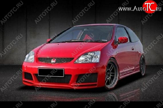 22 899 р. Передний бампер Mugen Honda Civic ES седан дорестайлинг (2000-2003)  с доставкой в г. Кемерово
