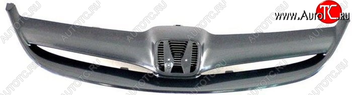1 169 р. Решётка радиатора SAT  Honda Civic  ES (2003-2006) седан рестайлинг (Неокрашенная)  с доставкой в г. Кемерово