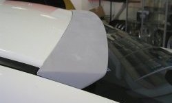 4 149 р. Козырёк на заднее стекло CT Honda Civic FD седан дорестайлинг (2005-2008) (Неокрашенный)  с доставкой в г. Кемерово. Увеличить фотографию 2