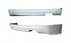 7 299 р. Накладка на задний бампер Mugen-Style Honda Civic FD седан дорестайлинг (2005-2008) (Неокрашенная)  с доставкой в г. Кемерово. Увеличить фотографию 2