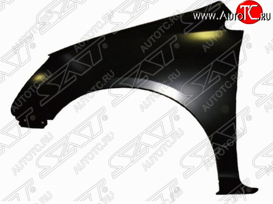 1 299 р. Левое переднее крыло SAT (пр-во Тайвань) Honda Civic ES седан дорестайлинг (2000-2003) (Неокрашенное)  с доставкой в г. Кемерово