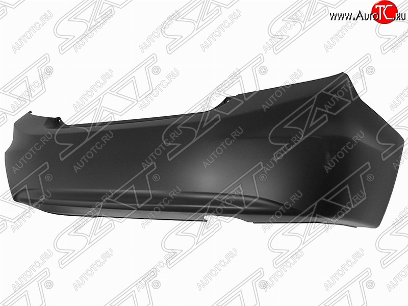 7 649 р. Задний бампер SAT (2012-2013 г.в.)  Honda Civic  FB (2011-2016) седан (Неокрашенный)  с доставкой в г. Кемерово