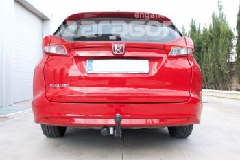 22 699 р. Фаркоп Aragon.(шар A) Honda Civic FK2 хэтчбэк 5 дв. (2011-2016)  с доставкой в г. Кемерово. Увеличить фотографию 2