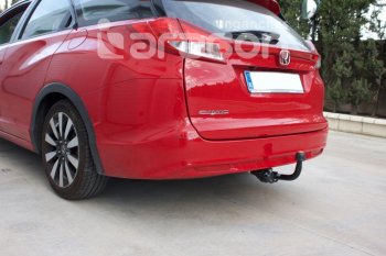 22 699 р. Фаркоп Aragon.(шар A) Honda Civic FK2 хэтчбэк 5 дв. (2011-2016)  с доставкой в г. Кемерово. Увеличить фотографию 8