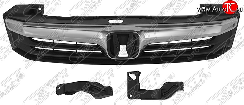 3 199 р. Решётка радиатора SAT  Honda Civic  FB (2011-2016) седан  с доставкой в г. Кемерово