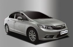 799 р. Дефлектора окон Avtoclover Honda Civic FK2 хэтчбэк 5 дв. (2011-2016)  с доставкой в г. Кемерово. Увеличить фотографию 2