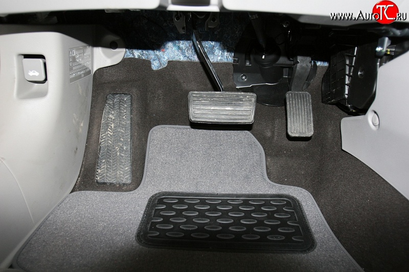469 р. Коврики в салон Element 4 шт. (текстиль) (седан АКПП)  Honda Civic  FB (2011-2016) седан  с доставкой в г. Кемерово