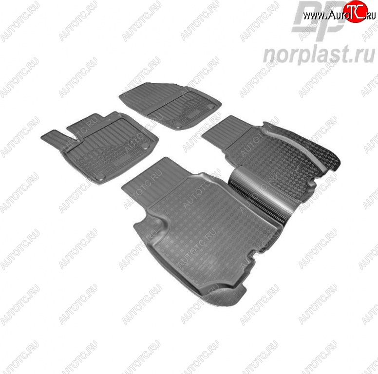 2 759 р. Комплект салонных ковриков 5-дв. Norplast  Honda Civic  FK2 (2011-2016) хэтчбэк 5 дв.  с доставкой в г. Кемерово