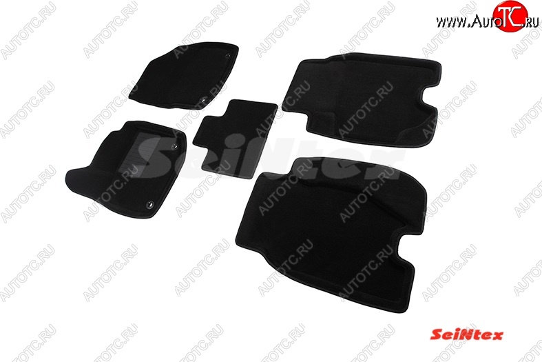 5 249 р. Комплект 3D ковриков в салон (5 дв.) Seintex  Honda Civic  FK2 (2011-2016) хэтчбэк 5 дв.  с доставкой в г. Кемерово