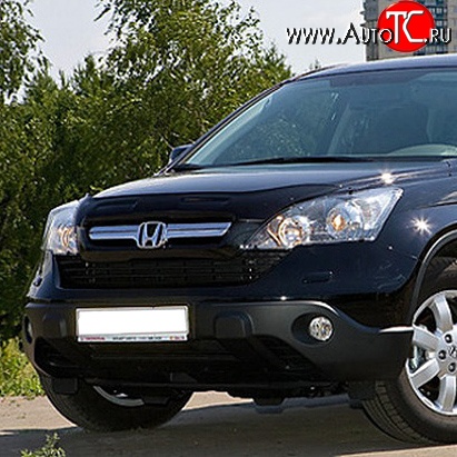 3 299 р. Дефлектор капота NovLine  Honda CR-V  RE1,RE2,RE3,RE4,RE5,RE7 (2007-2010) дорестайлинг  с доставкой в г. Кемерово