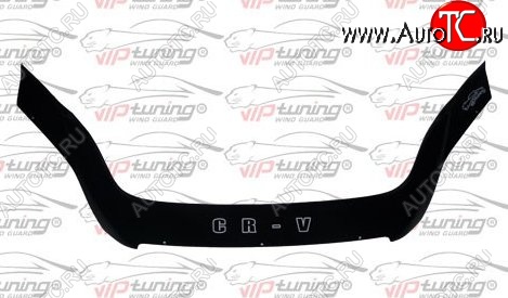 999 р. Дефлектор капота Russtal Honda CR-V RE1,RE2,RE3,RE4,RE5,RE7 дорестайлинг (2007-2010)  с доставкой в г. Кемерово